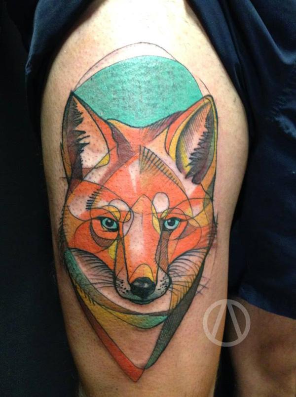 50+ Examples of Vibrant Fox Tattoo Designs