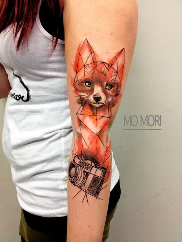 50+ Examples of Vibrant Fox Tattoo Designs