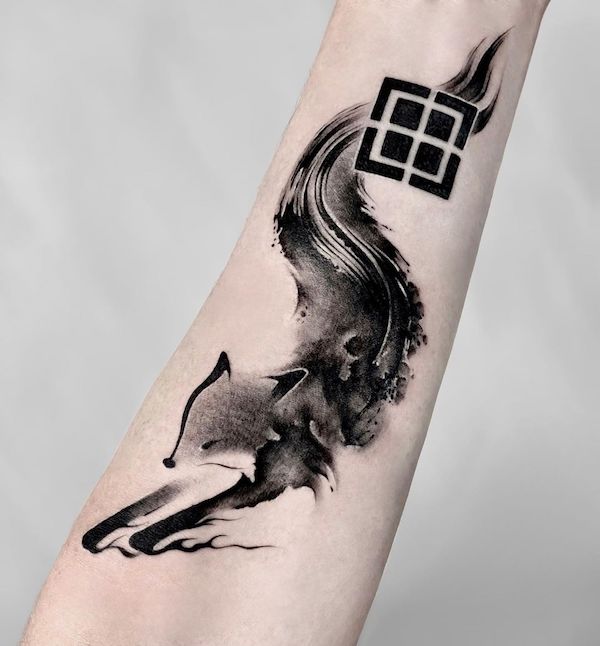50+ Examples of Vibrant Fox Tattoo Designs