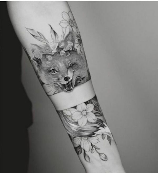 50+ Examples of Vibrant Fox Tattoo Designs