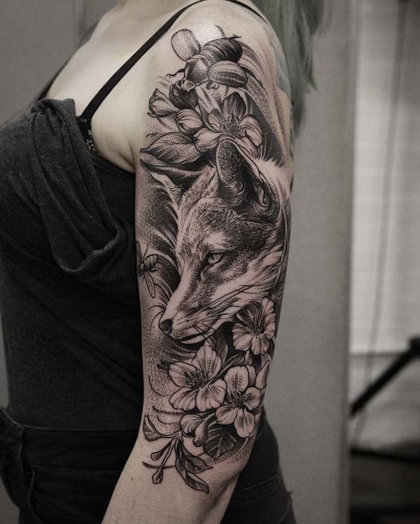 50+ Examples of Vibrant Fox Tattoo Designs