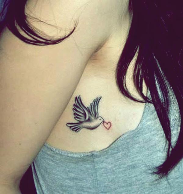80 Peaceful Dove Tattoos with Meaning
