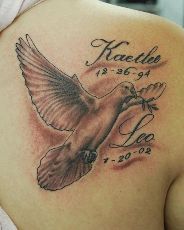 80 Peaceful Dove Tattoos with Meaning