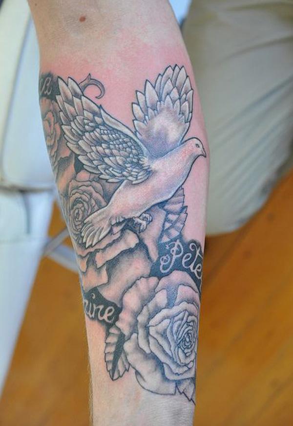 80 Peaceful Dove Tattoos with Meaning