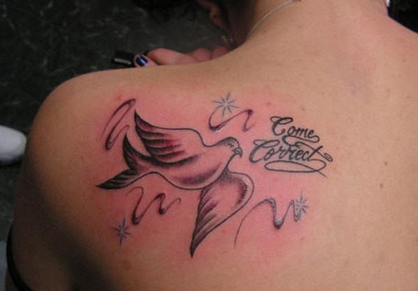 80 Peaceful Dove Tattoos with Meaning