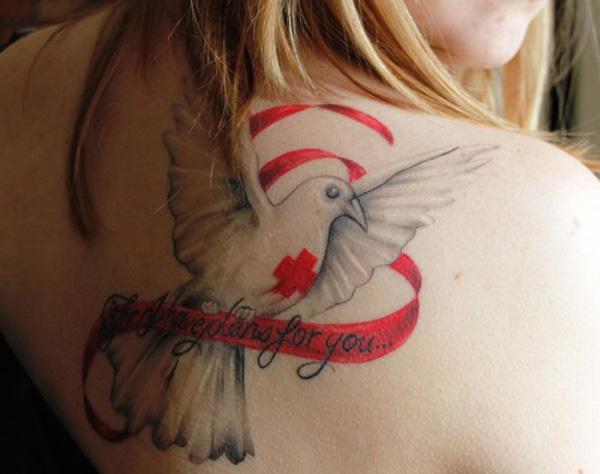 80 Peaceful Dove Tattoos with Meaning