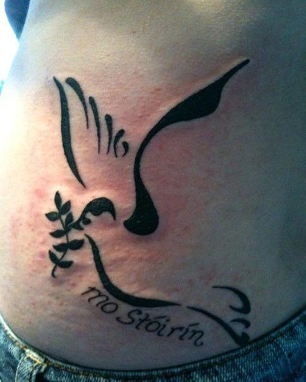 80 Peaceful Dove Tattoos with Meaning