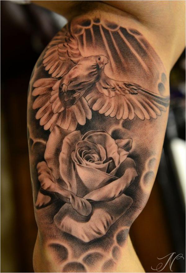 80 Peaceful Dove Tattoos with Meaning