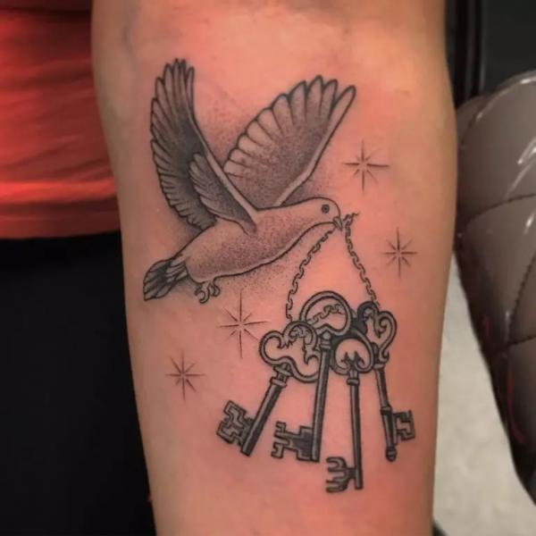 80 Peaceful Dove Tattoos with Meaning