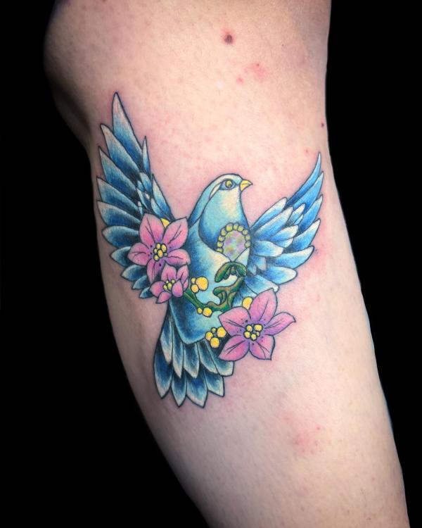80 Peaceful Dove Tattoos with Meaning