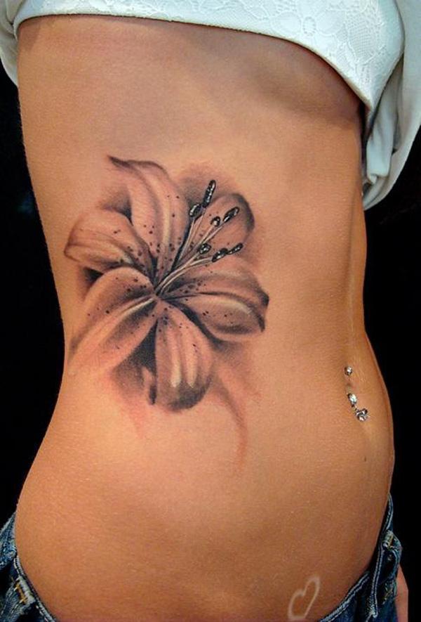 45 lily girly tattoos 50 Examples of Girly Tattoo