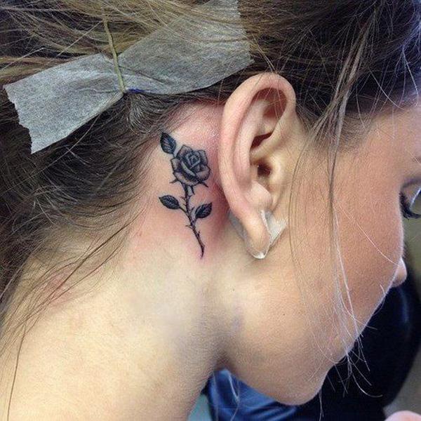 13 Rose girly tattoos 50 Examples of Girly Tattoo