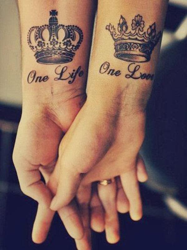 40 crown girly tattoos 50 Examples of Girly Tattoo