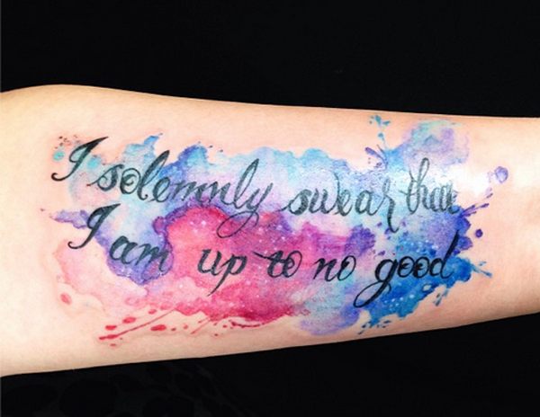 49 Watercolor girly tattoos 50 Examples of Girly Tattoo