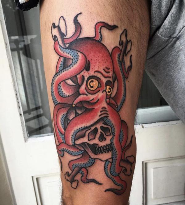 120+ Awesome Octopus Tattoo Designs