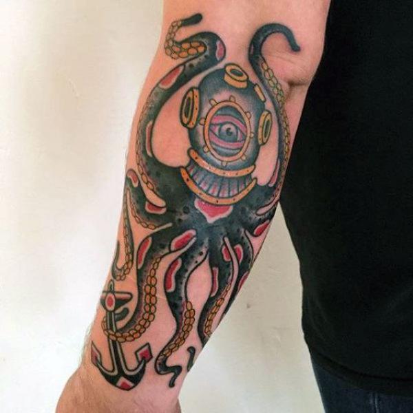 120+ Awesome Octopus Tattoo Designs