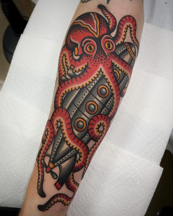 120+ Awesome Octopus Tattoo Designs