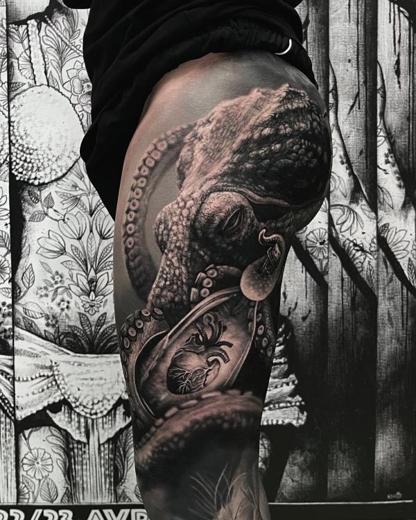120+ Awesome Octopus Tattoo Designs