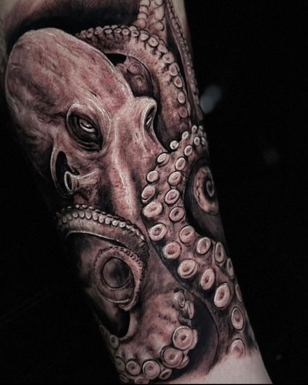 120+ Awesome Octopus Tattoo Designs