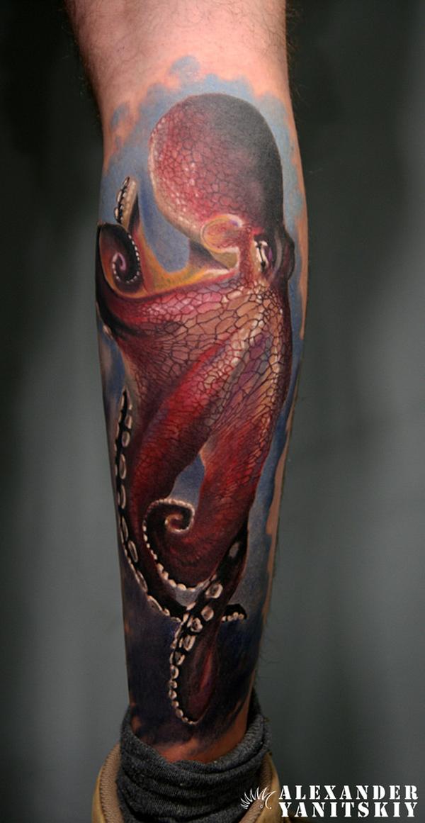 120+ Awesome Octopus Tattoo Designs