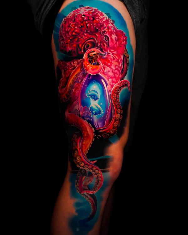 120+ Awesome Octopus Tattoo Designs