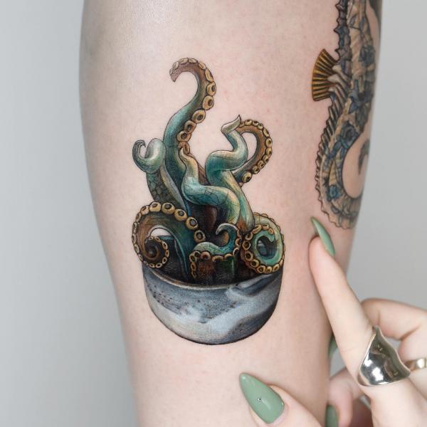 120+ Awesome Octopus Tattoo Designs