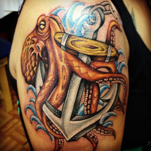 120+ Awesome Octopus Tattoo Designs