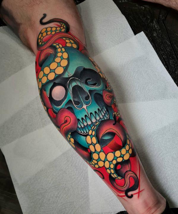 120+ Awesome Octopus Tattoo Designs