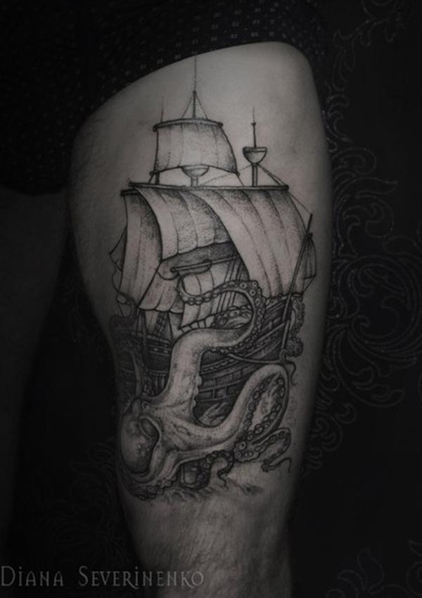 120+ Awesome Octopus Tattoo Designs