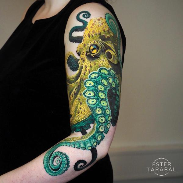 120+ Awesome Octopus Tattoo Designs