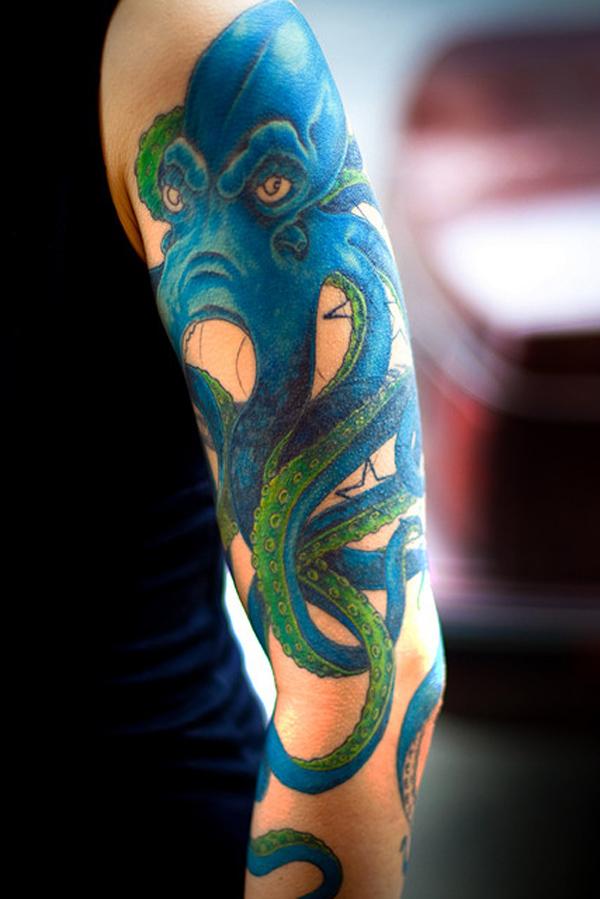 120+ Awesome Octopus Tattoo Designs