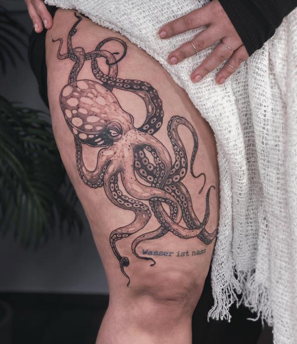 120+ Awesome Octopus Tattoo Designs