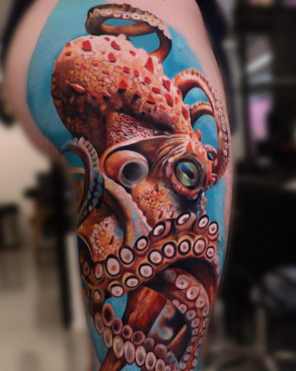120+ Awesome Octopus Tattoo Designs