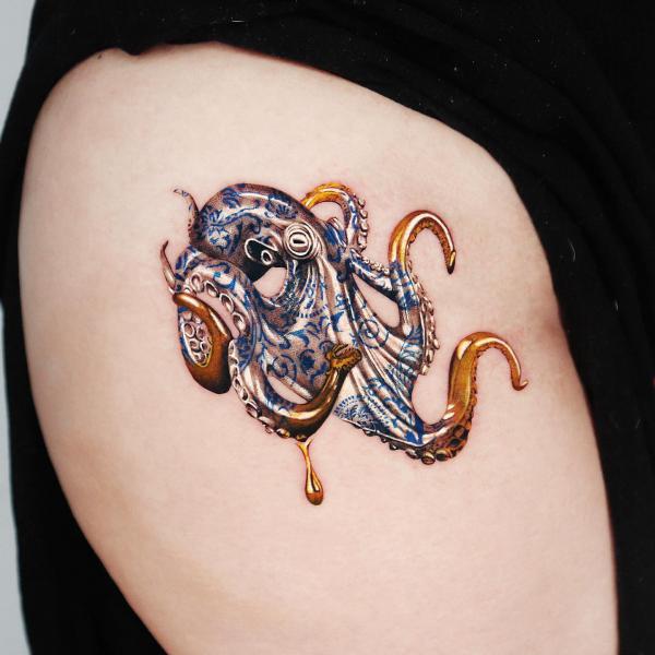 120+ Awesome Octopus Tattoo Designs