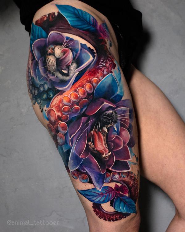 120+ Awesome Octopus Tattoo Designs