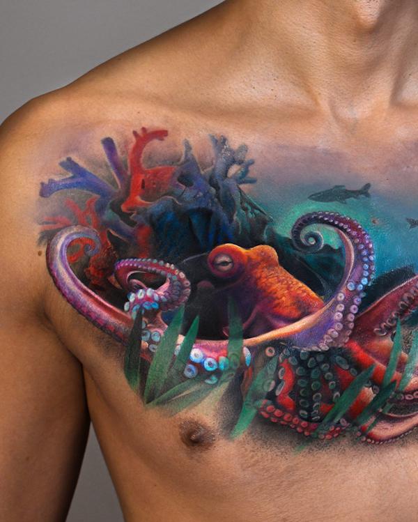 120+ Awesome Octopus Tattoo Designs