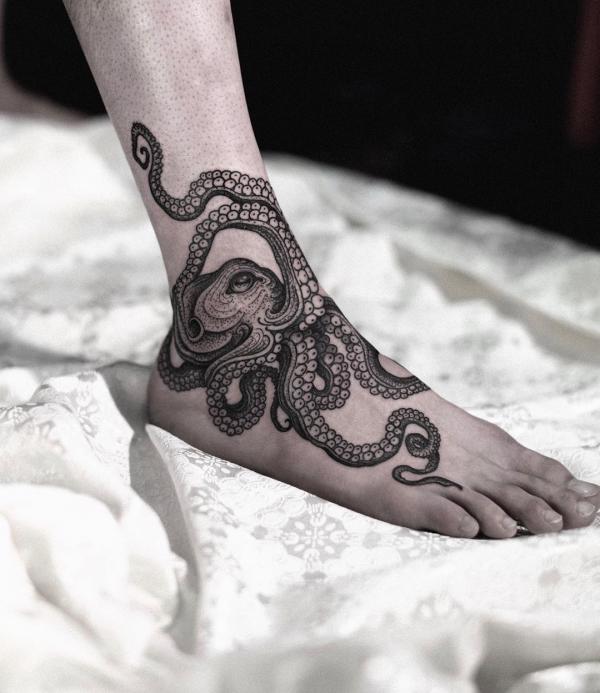 120+ Awesome Octopus Tattoo Designs
