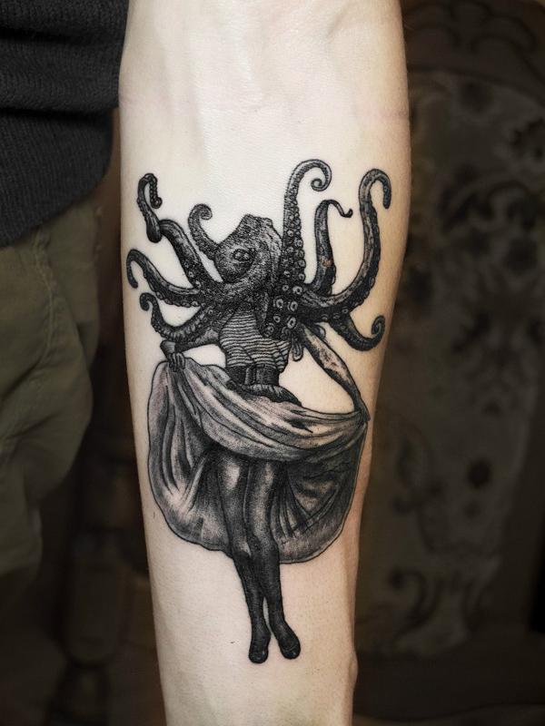 120+ Awesome Octopus Tattoo Designs