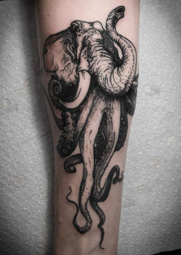120+ Awesome Octopus Tattoo Designs