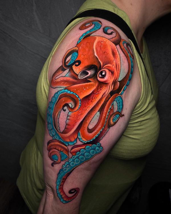 120+ Awesome Octopus Tattoo Designs