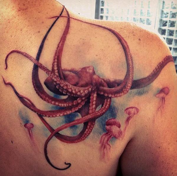 120+ Awesome Octopus Tattoo Designs