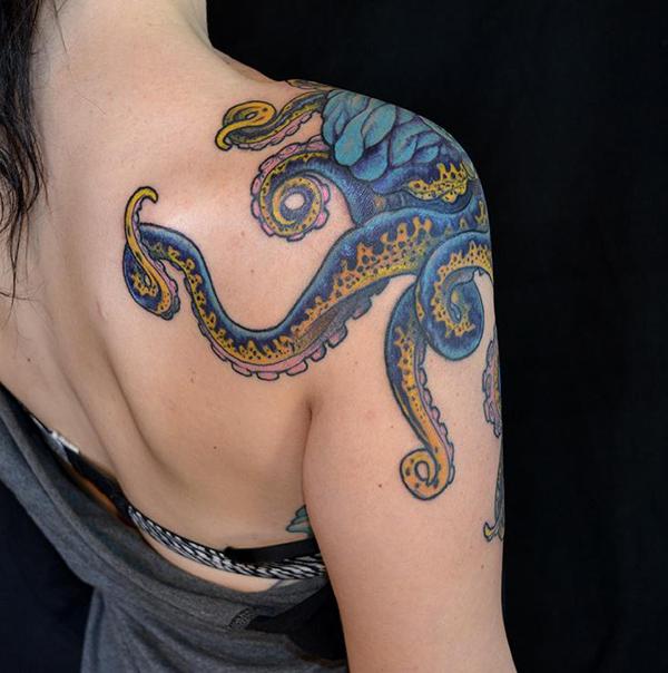 120+ Awesome Octopus Tattoo Designs