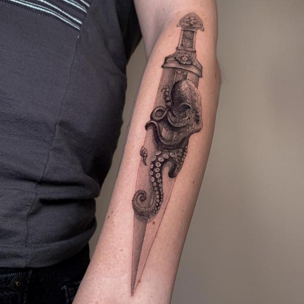 120+ Awesome Octopus Tattoo Designs