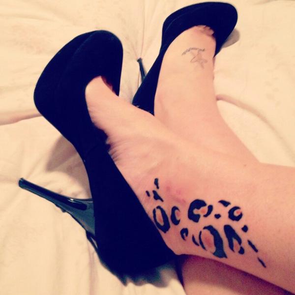 30+ Cheetah and Leopard Print Tattoos for Women