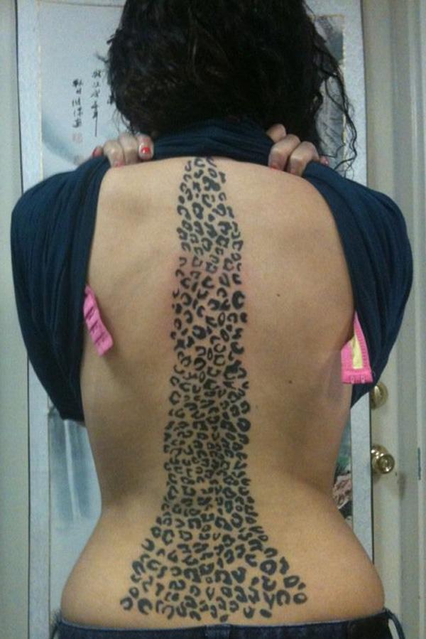 30+ Cheetah and Leopard Print Tattoos for Women