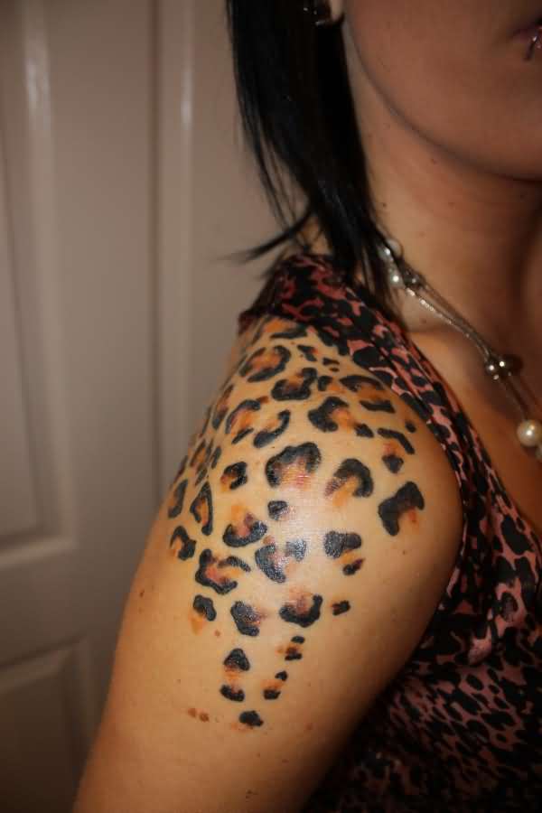 30+ Cheetah and Leopard Print Tattoos for Women