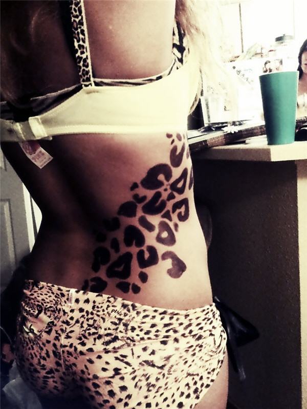30+ Cheetah and Leopard Print Tattoos for Women