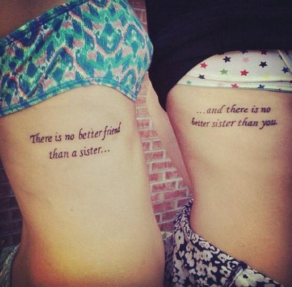 70 Sister Tattoo Ideas - A symbol of Unbreakable Bond