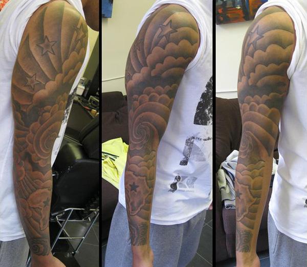 40 Awesome Cloud Tattoo Designs