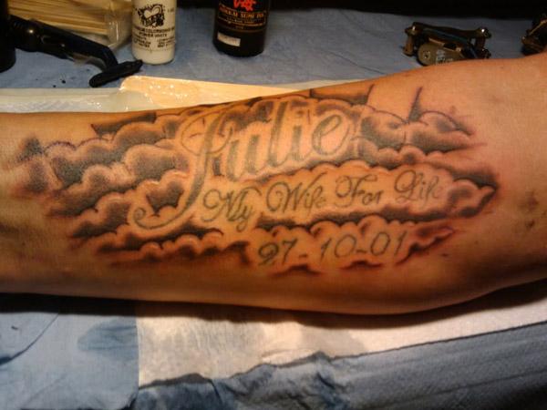 40 Awesome Cloud Tattoo Designs
